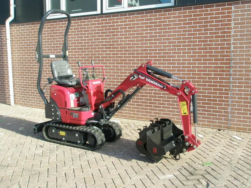 Yanmar SV08-1C - Minikotró: 3 kép. Yanmar SV08-1C - Minikotró: 3 kép.