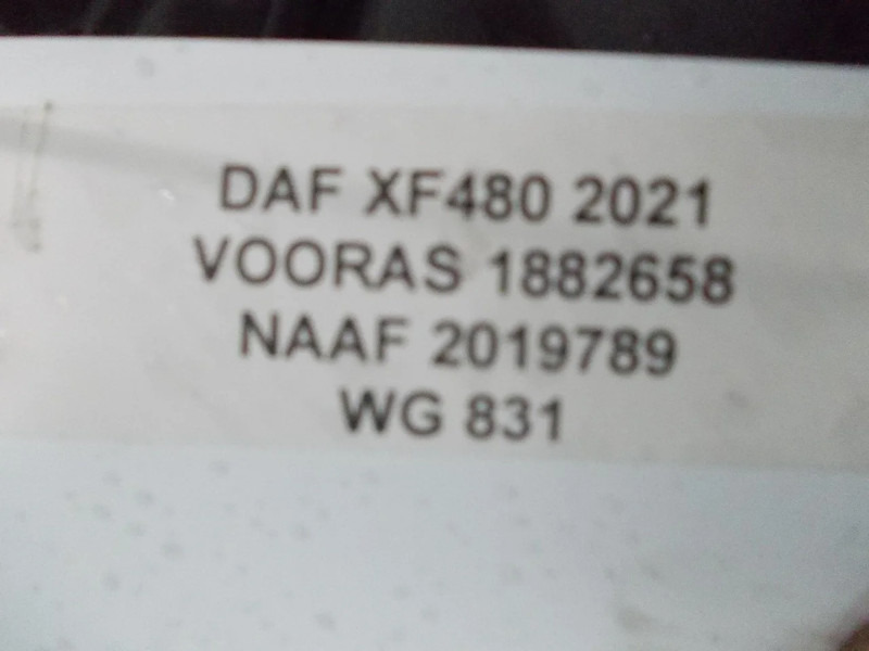DAF 1882658//2019789// 165N DAF XF 480 MODEL 2021 - Első tengely - Teherautó: 5 kép. DAF 1882658//2019789// 165N DAF XF 480 MODEL 2021 - Első tengely - Teherautó: 5 kép.