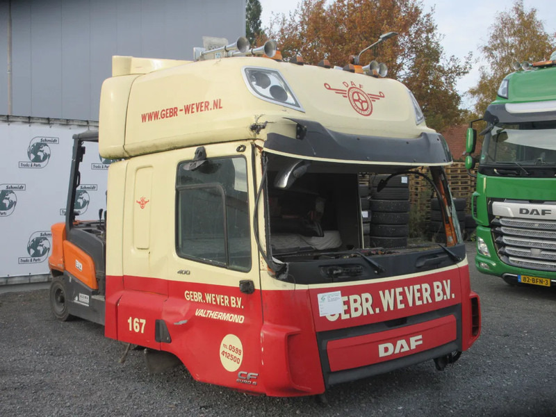 DAF DAF CF 410 EURO 6 CABINE VOOR PART DONOR - Fülke és belső tér - Teherautó: 2 kép. DAF DAF CF 410 EURO 6 CABINE VOOR PART DONOR - Fülke és belső tér - Teherautó: 2 kép.