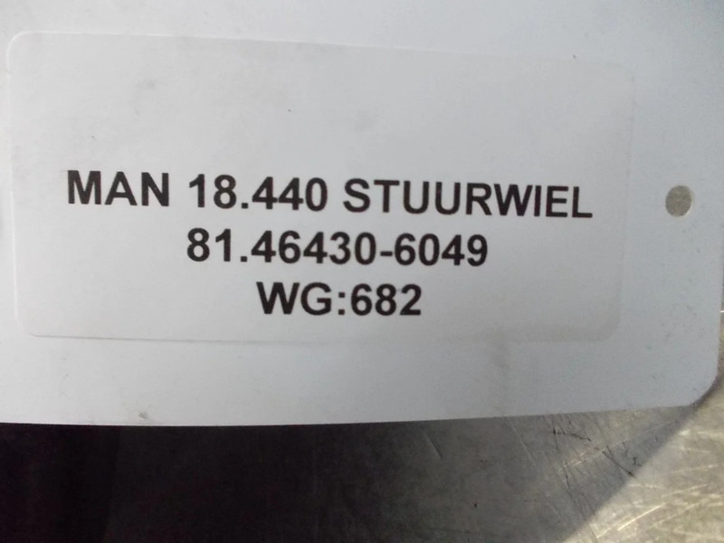 MAN 18.440 81.46430-6049 STUURWIEL - Kormánykerék - Teherautó: 3 kép. MAN 18.440 81.46430-6049 STUURWIEL - Kormánykerék - Teherautó: 3 kép.