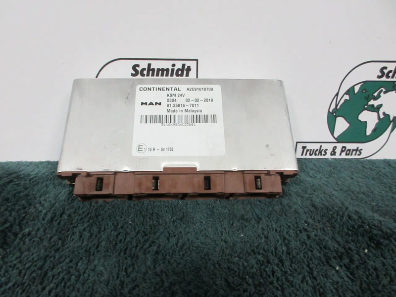 MAN 81.25816-7011 KSM MODULE EURO 6 MAN TGX TGS TGM EURO 6 - Elektromos rendszer - Teherautó: 4 kép. MAN 81.25816-7011 KSM MODULE EURO 6 MAN TGX TGS TGM EURO 6 - Elektromos rendszer - Teherautó: 4 kép.