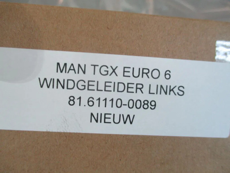 MAN TGX 81.61110-0089 WINDGELEIDER LINKS EURO 6 NIEUW! - Fülke és belső tér - Teherautó: 2 kép. MAN TGX 81.61110-0089 WINDGELEIDER LINKS EURO 6 NIEUW! - Fülke és belső tér - Teherautó: 2 kép.