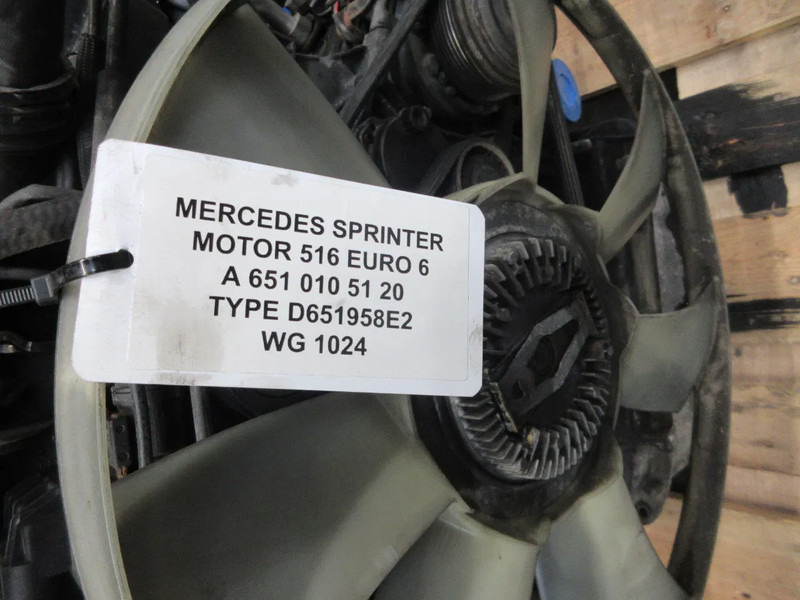 Mercedes-Benz A 651 010 51 20 RUILMOTOR MET SCHADEN VOOR EXPORT BENZ 516 EURO 6 - Motor - Teherautó: 5 kép. Mercedes-Benz A 651 010 51 20 RUILMOTOR MET SCHADEN VOOR EXPORT BENZ 516 EURO 6 - Motor - Teherautó: 5 kép.