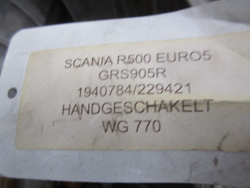 Sebességváltó - Teherautó Scania R500 1940784 / 2292421 TRANSMISSIE GRS905R HANDGESCHAKELD EURO 5: 6 kép.
