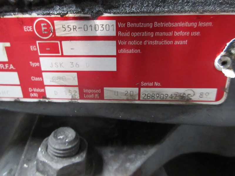 Jost JSK 36D/G50-X/D152 JSK 36D/G50-X/D152 DAF XF 480 MODEL 2021 EURO 6 - Nyereg - Teherautó: 5 kép. Jost JSK 36D/G50-X/D152 JSK 36D/G50-X/D152 DAF XF 480 MODEL 2021 EURO 6 - Nyereg - Teherautó: 5 kép.