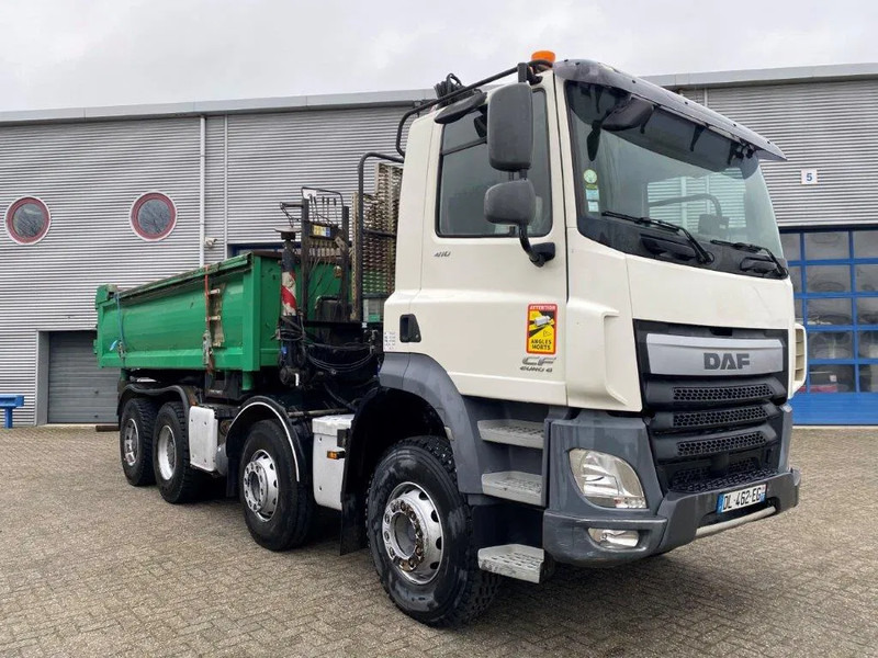 DAF CF410 / 8X4 / BIG AXLE / FULL-STEEL /2 SIDE TIPPER/ ONLY:363247 KM / AUTOMATIC / EURO-6 / 2014 - Darus autó: 2 kép. DAF CF410 / 8X4 / BIG AXLE / FULL-STEEL /2 SIDE TIPPER/ ONLY:363247 KM / AUTOMATIC / EURO-6 / 2014 - Darus autó: 2 kép.
