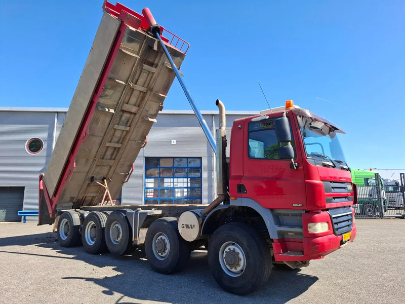Ginaf X 5450 S / 10X8 / BIG AXLE / NL TRUCK / TUV:17-06-2025 / TIPPER / MANUAL / EURO-5 / 2008 - Billenőplatós teherautó: 4 kép. Ginaf X 5450 S / 10X8 / BIG AXLE / NL TRUCK / TUV:17-06-2025 / TIPPER / MANUAL / EURO-5 / 2008 - Billenőplatós teherautó: 4 kép.