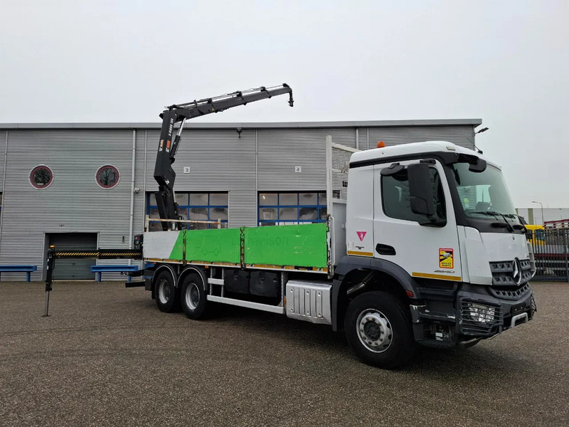 Mercedes-Benz Arocs 2640 / 6X4 / 2XBIG AXLE / FULL-STEEL / HIAB X-HIDUO 188 B-3 / ROTATOR / REMOTE / PALLETHOOK / EURO-6 / 2017 - Darus autó: 5 kép. Mercedes-Benz Arocs 2640 / 6X4 / 2XBIG AXLE / FULL-STEEL / HIAB X-HIDUO 188 B-3 / ROTATOR / REMOTE / PALLETHOOK / EURO-6 / 2017 - Darus autó: 5 kép.