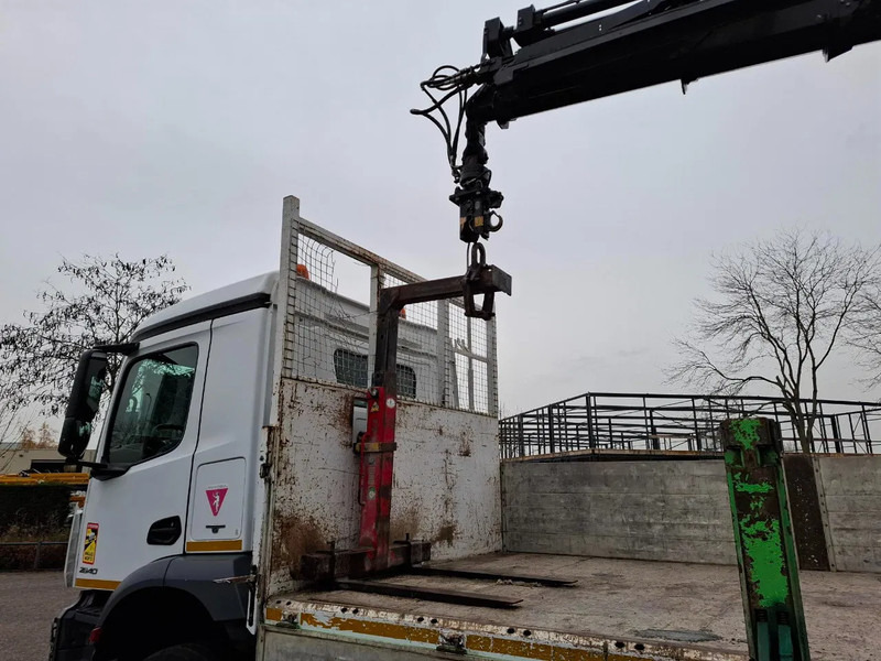 Mercedes-Benz Arocs 2640 / 6X4 / 2XBIG AXLE / FULL-STEEL / HIAB X-HIDUO 188 B-3 / ROTATOR / REMOTE / PALLETHOOK / EURO-6 / 2017 - Darus autó: 3 kép. Mercedes-Benz Arocs 2640 / 6X4 / 2XBIG AXLE / FULL-STEEL / HIAB X-HIDUO 188 B-3 / ROTATOR / REMOTE / PALLETHOOK / EURO-6 / 2017 - Darus autó: 3 kép.