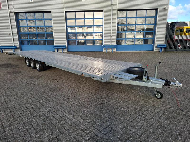 Niewiadow BR3 / 3X AL-KO 1200KG AXLES / 2XRAMP / GALVANIZED / CAR TRANSPORTER / NEW!!! / INCL LOCK / 2025 - Pótkocsi autószállító: 2 kép. Niewiadow BR3 / 3X AL-KO 1200KG AXLES / 2XRAMP / GALVANIZED / CAR TRANSPORTER / NEW!!! / INCL LOCK / 2025 - Pótkocsi autószállító: 2 kép.