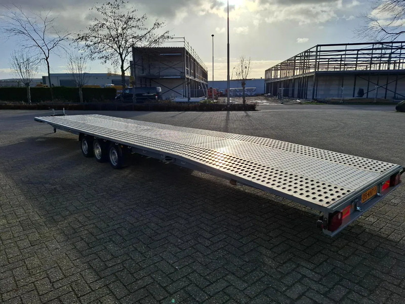 Niewiadow BR3 / 3X AL-KO 1200KG AXLES / 2XRAMP / GALVANIZED / CAR TRANSPORTER / NEW!!! / INCL LOCK / 2025 - Pótkocsi autószállító: 3 kép. Niewiadow BR3 / 3X AL-KO 1200KG AXLES / 2XRAMP / GALVANIZED / CAR TRANSPORTER / NEW!!! / INCL LOCK / 2025 - Pótkocsi autószállító: 3 kép.