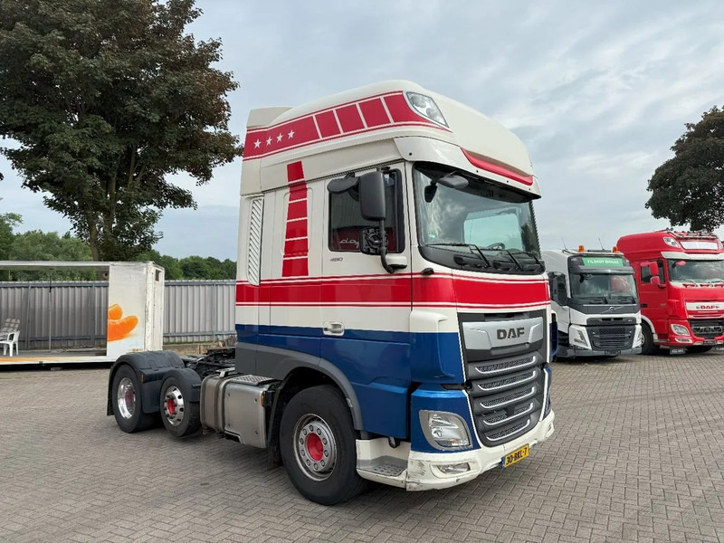 DAF XF106-480 / ENGINE PROBLEMS / NL TRUCK / HYDRAULICS / PARKCOOL / DEB / LWDS / SMART TACHO / ALCOA / EURO-6 / 2018 - Nyergesvontató: 2 kép. DAF XF106-480 / ENGINE PROBLEMS / NL TRUCK / HYDRAULICS / PARKCOOL / DEB / LWDS / SMART TACHO / ALCOA / EURO-6 / 2018 - Nyergesvontató: 2 kép.