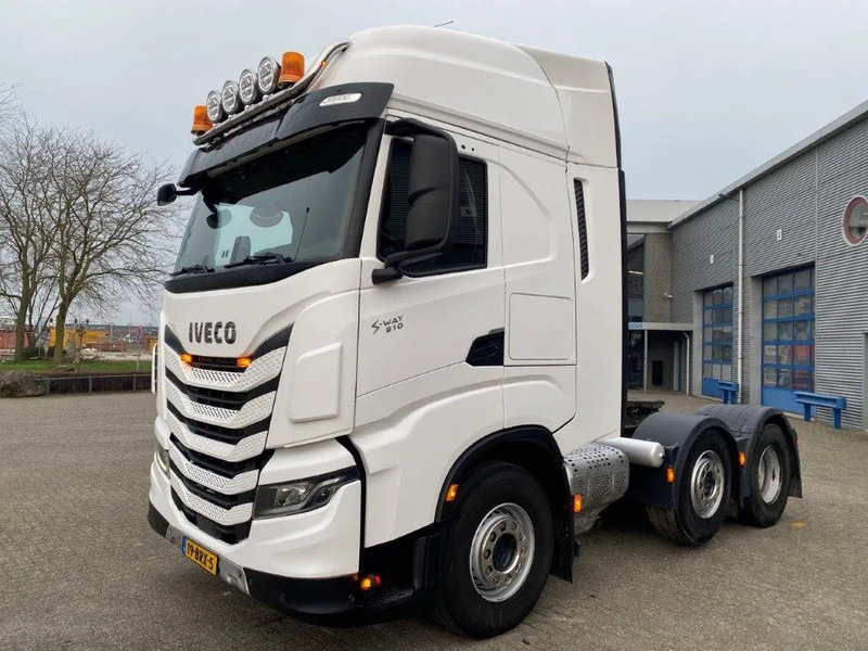Nyergesvontató Iveco S-WAY 510 / NL TRUCK / LIFT+LENKACHSE / ONLY:297579 KM / TUV:25-11-2025 / PARKCOOL / 2XFRIDGE / TOP CONDITION / AUTOMATIC / EURO: 1 kép.