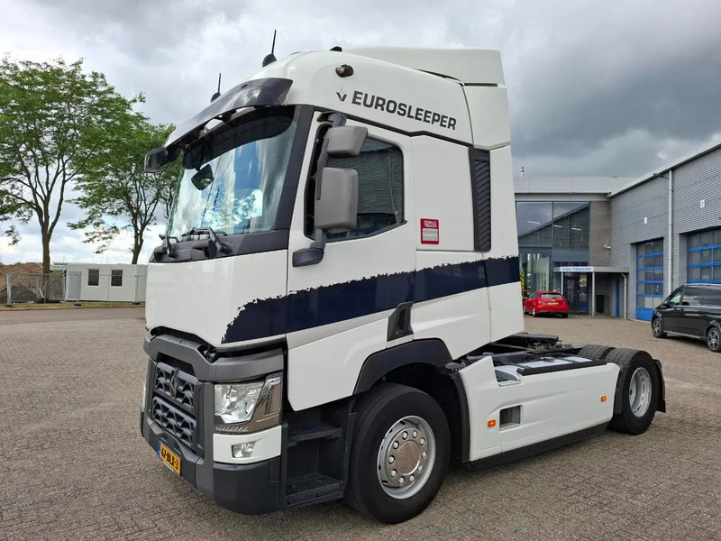 Renault T460 Comfort / CLEAN NL TRUCK / TUV:12-02-2026 / DOUBLE TANK / ACC / LWDS / FRIDGE / 2XBED / AUTOMATIC / EURO-6 / 2019 - Nyergesvontató: 1 kép. Renault T460 Comfort / CLEAN NL TRUCK / TUV:12-02-2026 / DOUBLE TANK / ACC / LWDS / FRIDGE / 2XBED / AUTOMATIC / EURO-6 / 2019 - Nyergesvontató: 1 kép.