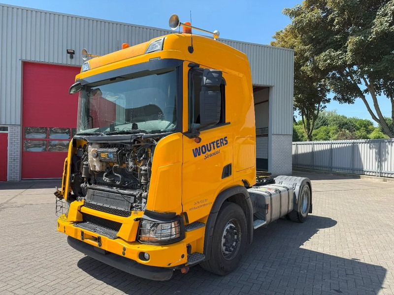 Scania NGS XT R450 / ENGINE RUNNING / HYDRAULICS / ONLY:343808 KM / AIRCO / AUTOMATIC / EURO-6 / 2021 - Nyergesvontató: 1 kép. Scania NGS XT R450 / ENGINE RUNNING / HYDRAULICS / ONLY:343808 KM / AIRCO / AUTOMATIC / EURO-6 / 2021 - Nyergesvontató: 1 kép.