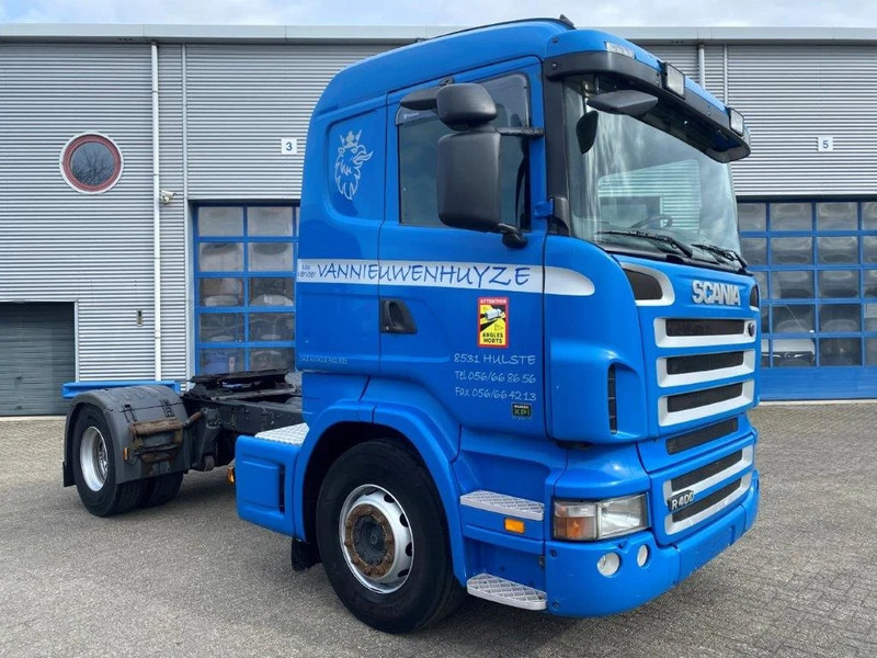 Scania R400 / PTO PREPARED / GOOD CONDITION / MANUAL / EURO-5 / 2009 - Nyergesvontató: 2 kép. Scania R400 / PTO PREPARED / GOOD CONDITION / MANUAL / EURO-5 / 2009 - Nyergesvontató: 2 kép.