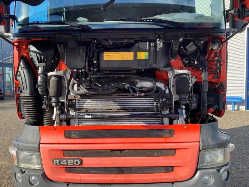 Nyergesvontató Scania R420 / HYDRAULICS / ALCOA / AIRCO / GOOD CONDITION / MANUAL / EURO-4 / 2007: 7 kép.