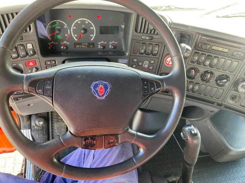 Nyergesvontató Scania R420 / HYDRAULICS / ALCOA / AIRCO / GOOD CONDITION / MANUAL / EURO-4 / 2007: 16 kép.