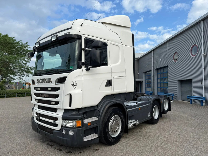 Scania R500 V8 / RETARDER / DOUBLE TANK / PARKCOOL / FULL-AIR / FULL SPOILER / FRIGDE / WB:290 / AUTOMATIC / EURO-5 / 2013 - Nyergesvontató: 1 kép. Scania R500 V8 / RETARDER / DOUBLE TANK / PARKCOOL / FULL-AIR / FULL SPOILER / FRIGDE / WB:290 / AUTOMATIC / EURO-5 / 2013 - Nyergesvontató: 1 kép.
