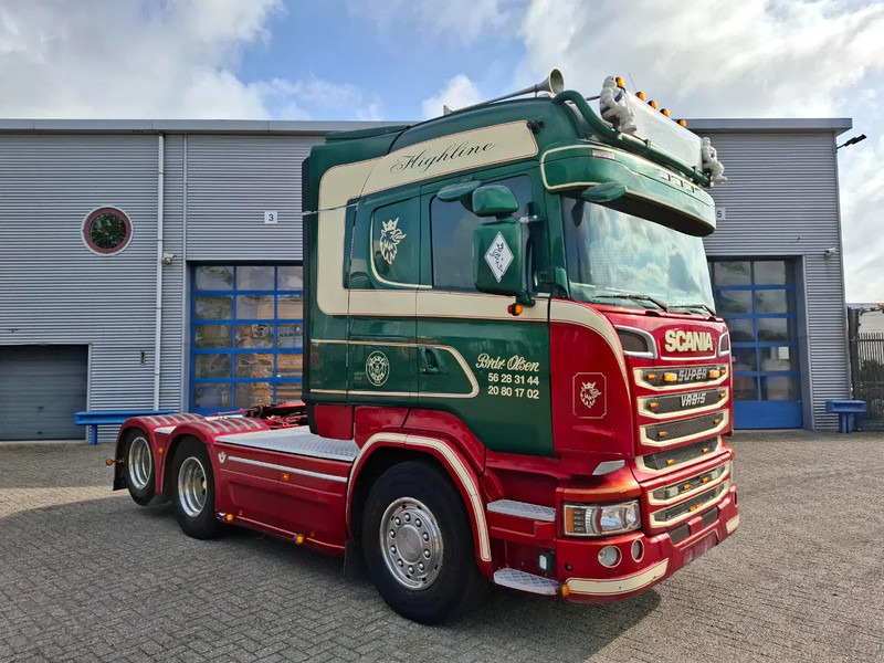 Scania R580 V8 / ONLY:478179KM / HYDRAULICS / LEATHER / AUTOMATIC / EURO-6 / 2016 - Nyergesvontató: 2 kép. Scania R580 V8 / ONLY:478179KM / HYDRAULICS / LEATHER / AUTOMATIC / EURO-6 / 2016 - Nyergesvontató: 2 kép.
