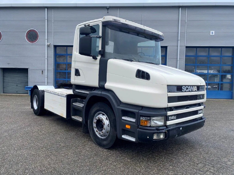 Scania T114-340 / ONLY:207529 KM / GOOD CONDITION / OLD TACHO / MANUAL / EURO-2 / 1998 - Nyergesvontató: 2 kép. Scania T114-340 / ONLY:207529 KM / GOOD CONDITION / OLD TACHO / MANUAL / EURO-2 / 1998 - Nyergesvontató: 2 kép.