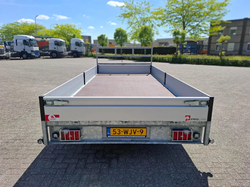 Pótkocsi Proline P302 / PLATEAU AANHANGER / KNOTT AXLES / LOAD CAPACITY:3650KG / TOP CONDITION / 2023: 7 kép.