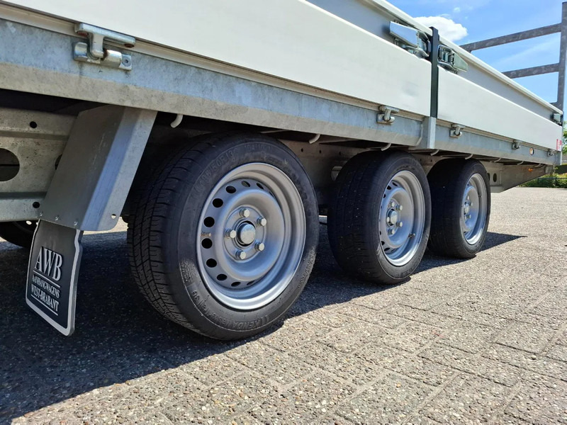 Pótkocsi Proline P302 / PLATEAU AANHANGER / KNOTT AXLES / LOAD CAPACITY:3650KG / TOP CONDITION / 2023: 16 kép.