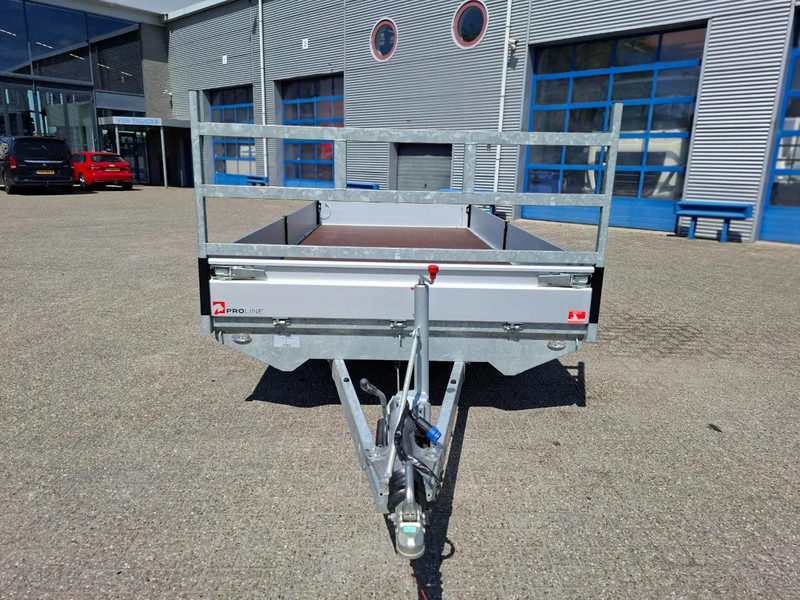 Pótkocsi Proline P302 / PLATEAU AANHANGER / KNOTT AXLES / LOAD CAPACITY:3650KG / TOP CONDITION / 2023: 14 kép.