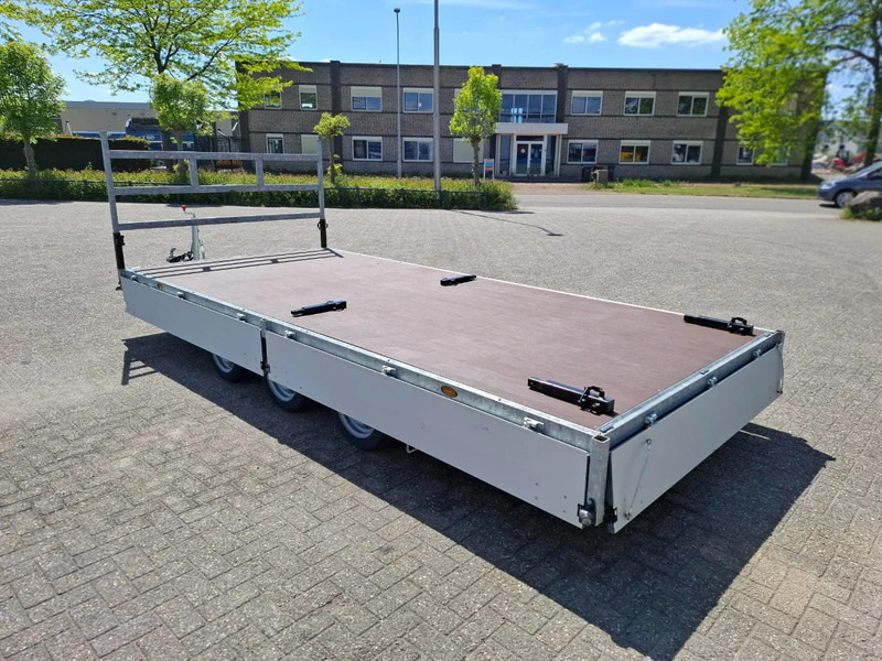 Pótkocsi Proline P302 / PLATEAU AANHANGER / KNOTT AXLES / LOAD CAPACITY:3650KG / TOP CONDITION / 2023: 6 kép.