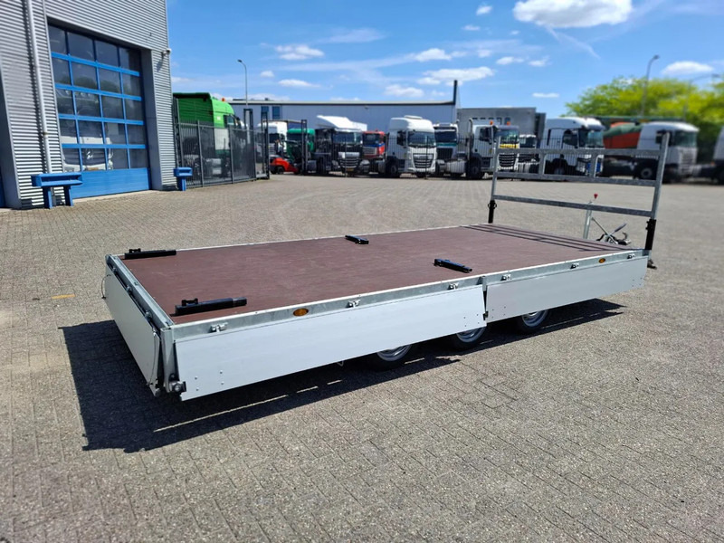 Pótkocsi Proline P302 / PLATEAU AANHANGER / KNOTT AXLES / LOAD CAPACITY:3650KG / TOP CONDITION / 2023: 13 kép.