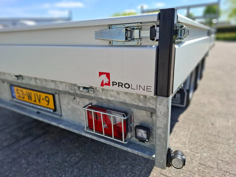 Pótkocsi Proline P302 / PLATEAU AANHANGER / KNOTT AXLES / LOAD CAPACITY:3650KG / TOP CONDITION / 2023: 11 kép.