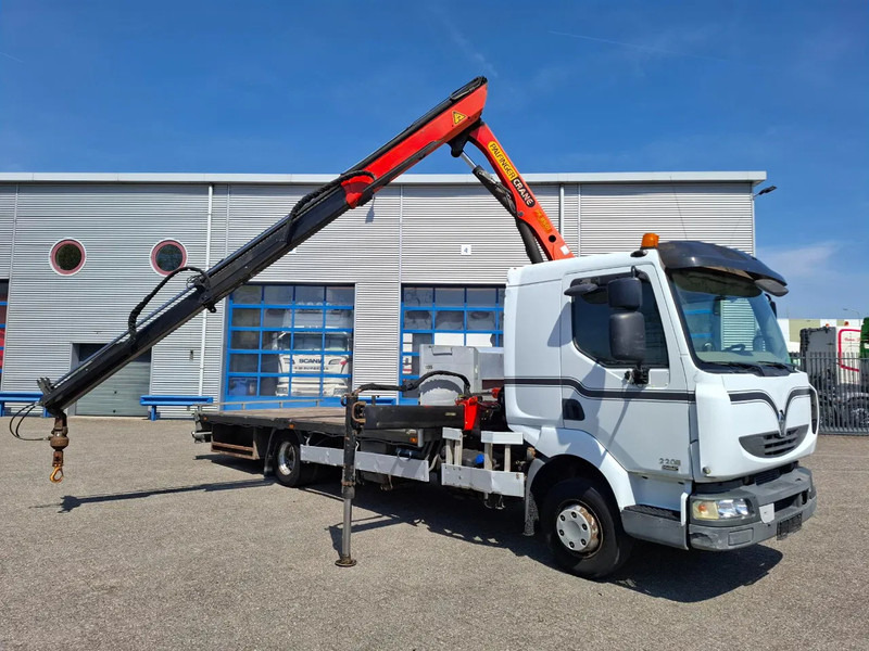 Renault Midlum 220 DXI / PALFINGER PK8501 / REMOTE / ROTATOR / ONLY:189280 KM / AUTOMATIC / EURO-5 / 2009 - Darus autó: 3 kép. Renault Midlum 220 DXI / PALFINGER PK8501 / REMOTE / ROTATOR / ONLY:189280 KM / AUTOMATIC / EURO-5 / 2009 - Darus autó: 3 kép.