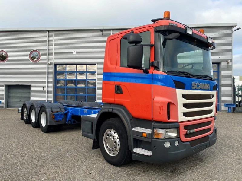 Scania G400 / 8X4 / 9TON FRONT AXLE / PTO / LIFT+LENKACHSE / ALCOA'S / AIRCO / MANUAL / EURO-5 / 2011 - Alvaz teherautó: 2 kép. Scania G400 / 8X4 / 9TON FRONT AXLE / PTO / LIFT+LENKACHSE / ALCOA'S / AIRCO / MANUAL / EURO-5 / 2011 - Alvaz teherautó: 2 kép.