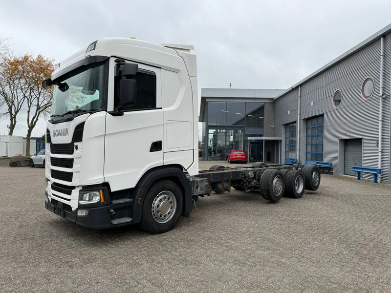 Scania NGS S500 / 8X2 / RETARDER / 2X LIFT+LENKACHSE / FULL-AIR / LWDS / LEATHER / FRIDGE / AUTOMATIC / EURO-6 / 2018 - Alvaz teherautó: 1 kép. Scania NGS S500 / 8X2 / RETARDER / 2X LIFT+LENKACHSE / FULL-AIR / LWDS / LEATHER / FRIDGE / AUTOMATIC / EURO-6 / 2018 - Alvaz teherautó: 1 kép.