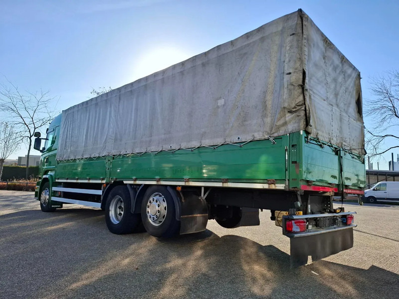 Scania R410 / GERMAN TRUCK / RETARDER / LIFT+LENKACHSE / SLIDING ROOF / SMART TACHO / PARK AIRCO / NAVI / LWDS / AUTOMATIC / EURO-6 / 2 - Ponyvás teherautó: 3 kép. Scania R410 / GERMAN TRUCK / RETARDER / LIFT+LENKACHSE / SLIDING ROOF / SMART TACHO / PARK AIRCO / NAVI / LWDS / AUTOMATIC / EURO-6 / 2 - Ponyvás teherautó: 3 kép.