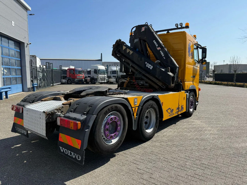 Darus autó Volvo FH12-420 / CRANE AMCO VEBA V8204S / REMOTE / XENON / AIRCO / ANALOGE TACHO / MANUAL / EURO-3 / 2003: 8 kép.