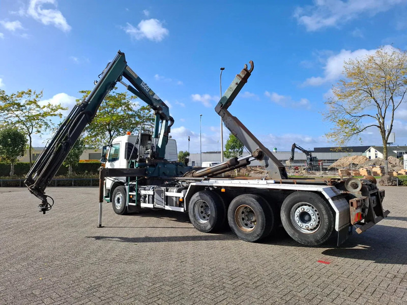 Volvo FM13-400 / 8X4 / AJK HOOK 25TON / CRANE HMF 1560 K3 / ROTATOR / LIFT+LENKACHSE / AIRCO / MANUAL / EURO-4 / 2007 - Darus autó: 3 kép. Volvo FM13-400 / 8X4 / AJK HOOK 25TON / CRANE HMF 1560 K3 / ROTATOR / LIFT+LENKACHSE / AIRCO / MANUAL / EURO-4 / 2007 - Darus autó: 3 kép.