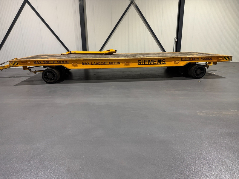 Buiscar Industrial Drawbar Trailer 60 Tons 4-8 - Platós pótkocsi: 2 kép. Buiscar Industrial Drawbar Trailer 60 Tons 4-8 - Platós pótkocsi: 2 kép.