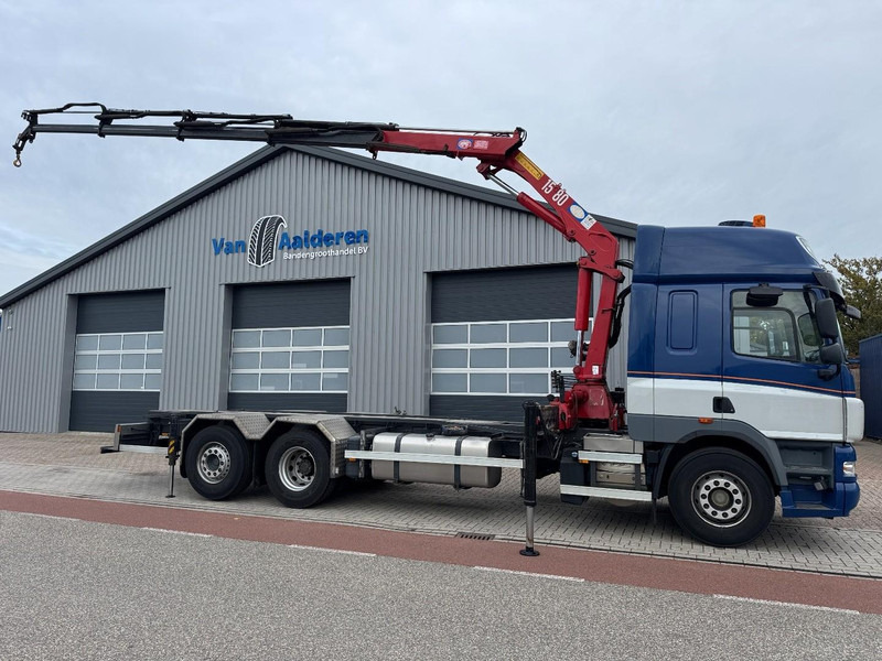 DAF CF85-360 6x2 HMF 1580 / 4S, EURO 5 - Darus autó: 2 kép. DAF CF85-360 6x2 HMF 1580 / 4S, EURO 5 - Darus autó: 2 kép.