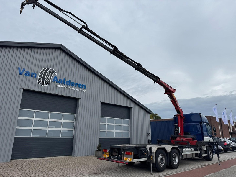 DAF CF85-360 6x2 HMF 1580 / 4S, EURO 5 - Darus autó: 3 kép. DAF CF85-360 6x2 HMF 1580 / 4S, EURO 5 - Darus autó: 3 kép.