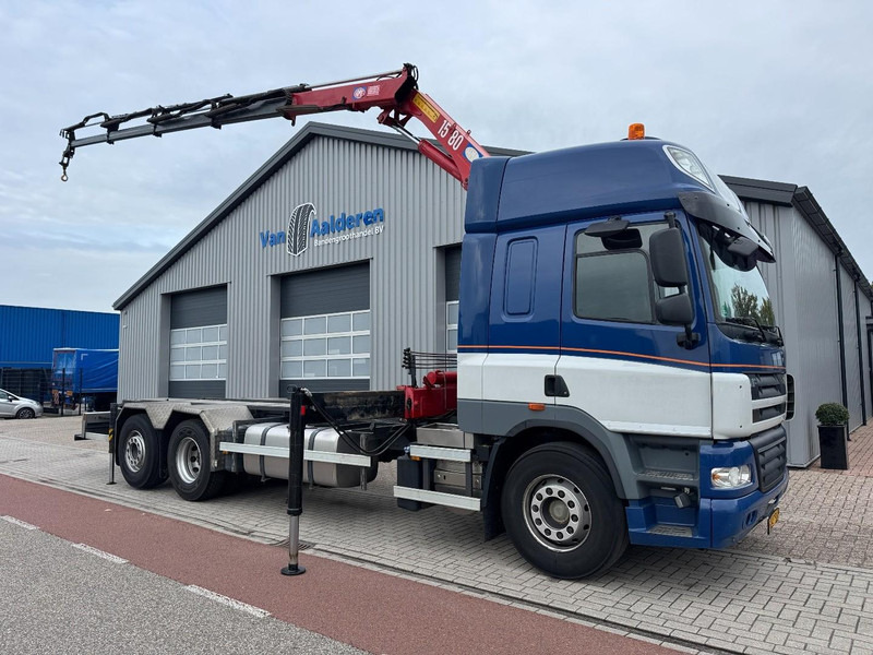 DAF CF85-360 6x2 HMF 1580 / 4S, EURO 5 - Darus autó: 1 kép. DAF CF85-360 6x2 HMF 1580 / 4S, EURO 5 - Darus autó: 1 kép.