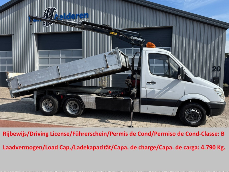 Mercedes-Benz Sprinter 516 CDI Clixtar, HIAB Kraan/Crane/Kran/Grua, Kipper - Billenőplatós kisteherautó: 1 kép. Mercedes-Benz Sprinter 516 CDI Clixtar, HIAB Kraan/Crane/Kran/Grua, Kipper - Billenőplatós kisteherautó: 1 kép.
