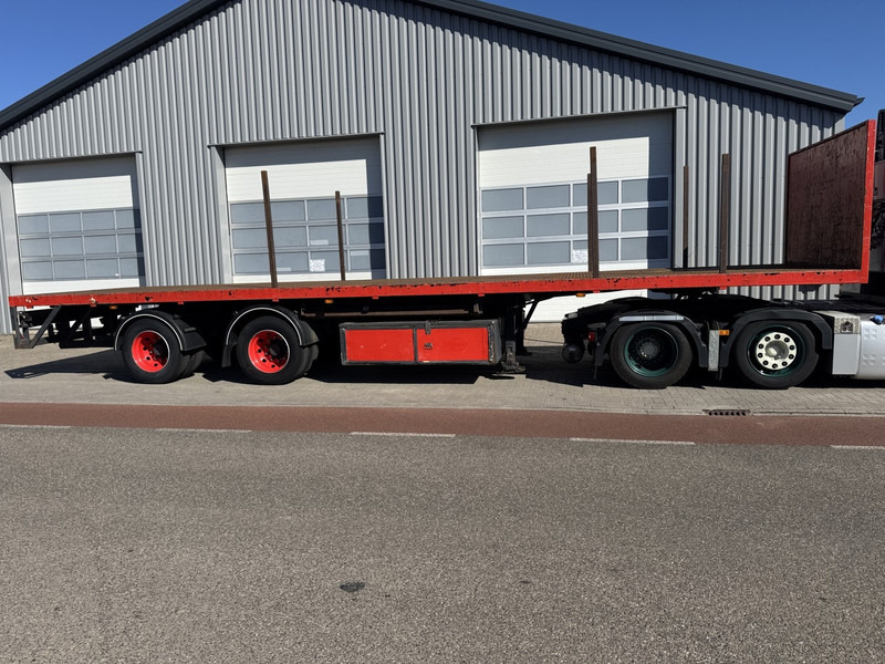 Samro 233 DCR, Kooi-aap, Power Steering, Lift Axle - Platós félpótkocsi: 2 kép. Samro 233 DCR, Kooi-aap, Power Steering, Lift Axle - Platós félpótkocsi: 2 kép.