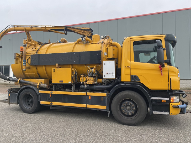Scania P270 DB4x2 Saug- / Druck / HD Pump - Szippantós autó: 2 kép. Scania P270 DB4x2 Saug- / Druck / HD Pump - Szippantós autó: 2 kép.