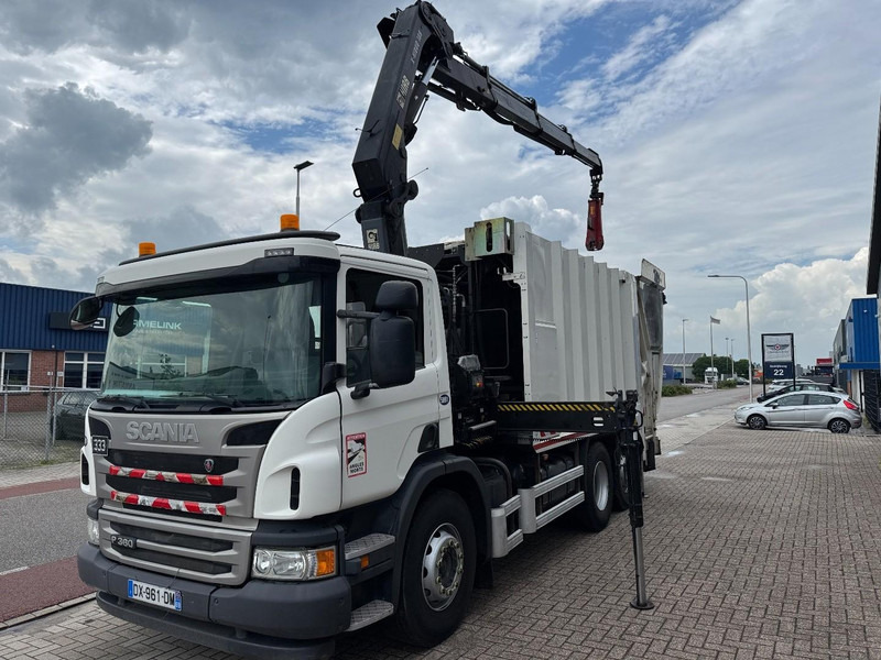 Scania P360 6x2, HIAB 188 E-3, SEMAT Evolupac - Darus autó: 5 kép. Scania P360 6x2, HIAB 188 E-3, SEMAT Evolupac - Darus autó: 5 kép.