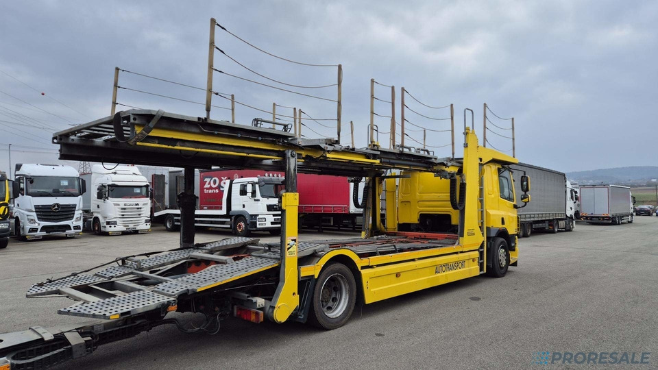 DAF FA CF 75.360 EURO 5 přepravník aut - prodejné jen s přívěsem GROENEWOLD P0461K - cena je za celou soupravu - Autószállító teherautó: 4 kép. DAF FA CF 75.360 EURO 5 přepravník aut - prodejné jen s přívěsem GROENEWOLD P0461K - cena je za celou soupravu - Autószállító teherautó: 4 kép.