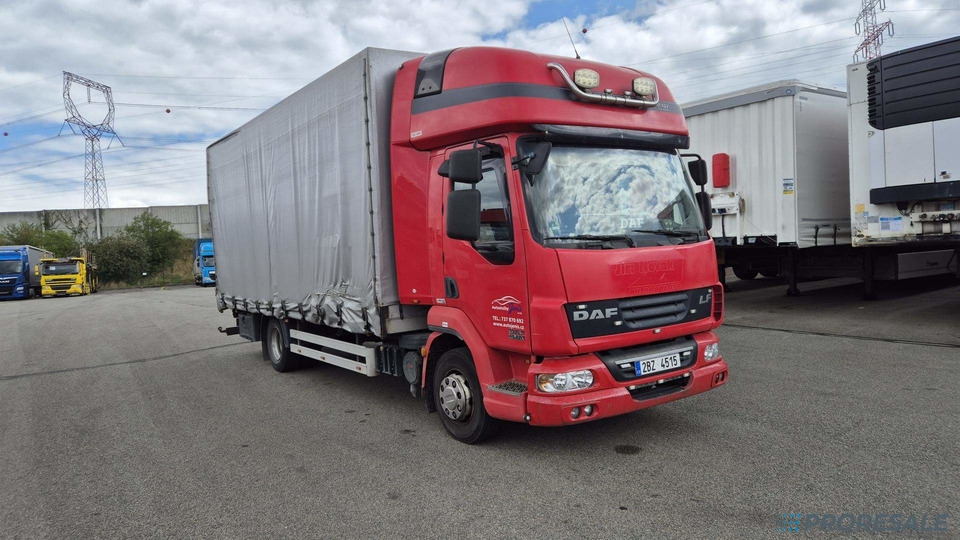DAF FA LF 45.220 G12 valník s plachtou - Ponyvás teherautó: 1 kép. DAF FA LF 45.220 G12 valník s plachtou - Ponyvás teherautó: 1 kép.