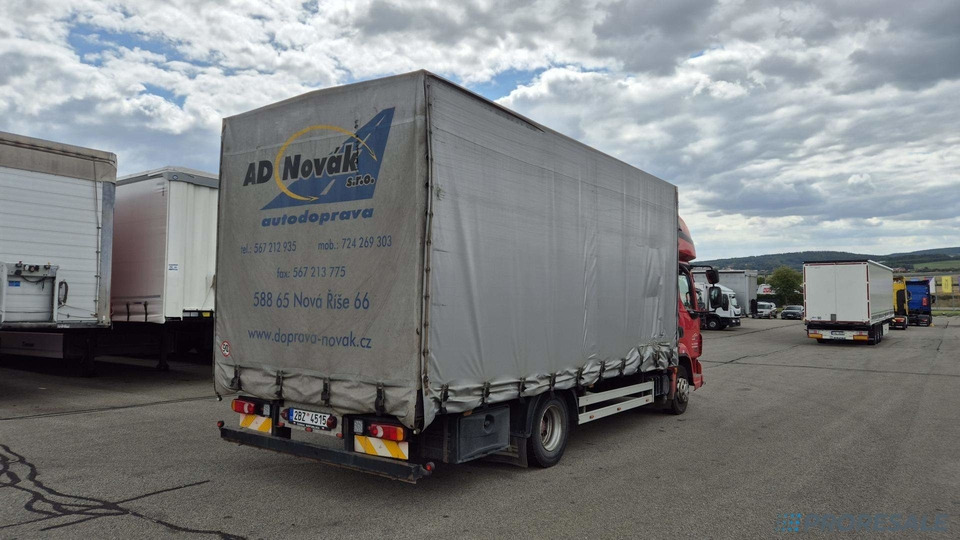 DAF FA LF 45.220 G12 valník s plachtou - Ponyvás teherautó: 4 kép. DAF FA LF 45.220 G12 valník s plachtou - Ponyvás teherautó: 4 kép.