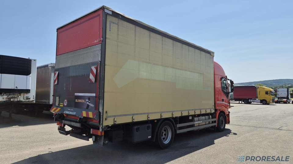 IVECO STRALIS AS 190S42 EURO 6 - valník s plachtou + hydraulické čelo - Ponyvás teherautó: 3 kép. IVECO STRALIS AS 190S42 EURO 6 - valník s plachtou + hydraulické čelo - Ponyvás teherautó: 3 kép.