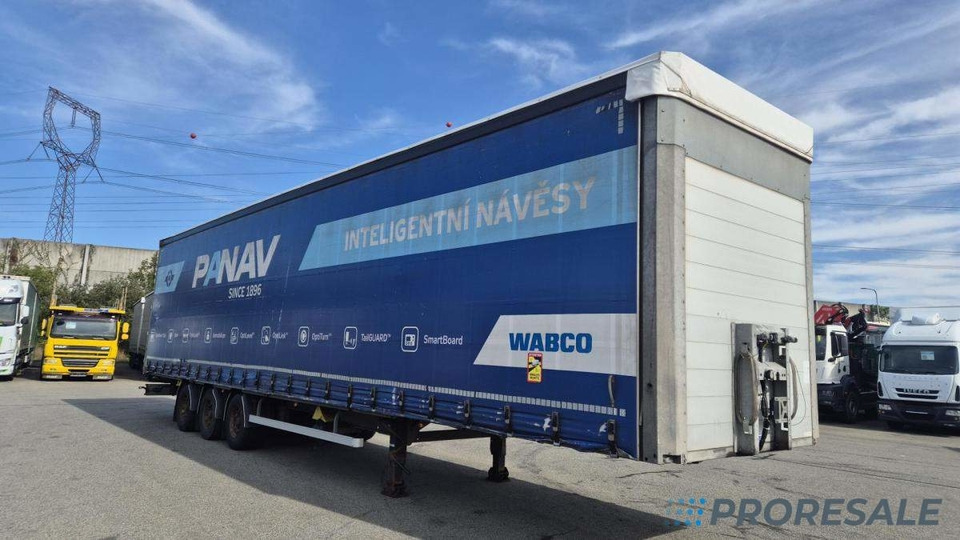 PANAV NV036H MEGA - Ponyvás félpótkocsi: 1 kép. PANAV NV036H MEGA - Ponyvás félpótkocsi: 1 kép.